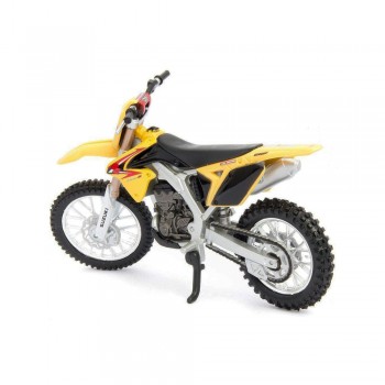 Machetă moto Bburago [1:18] - Suzuki 2010 RM-Z450 - Yellow/Black